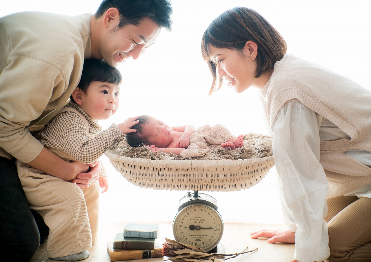 ニューボーンフォト事例